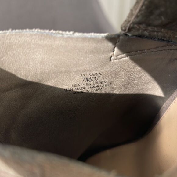 Vince Camuto Karini Peeptoe Booties - Picture 6 of 7